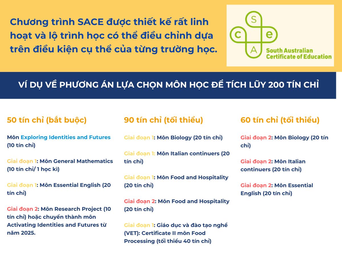 Lựa chọn môn học giai đoạn 2